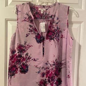 NWT maurices purple floral top